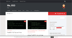 Desktop Screenshot of mebsd.com